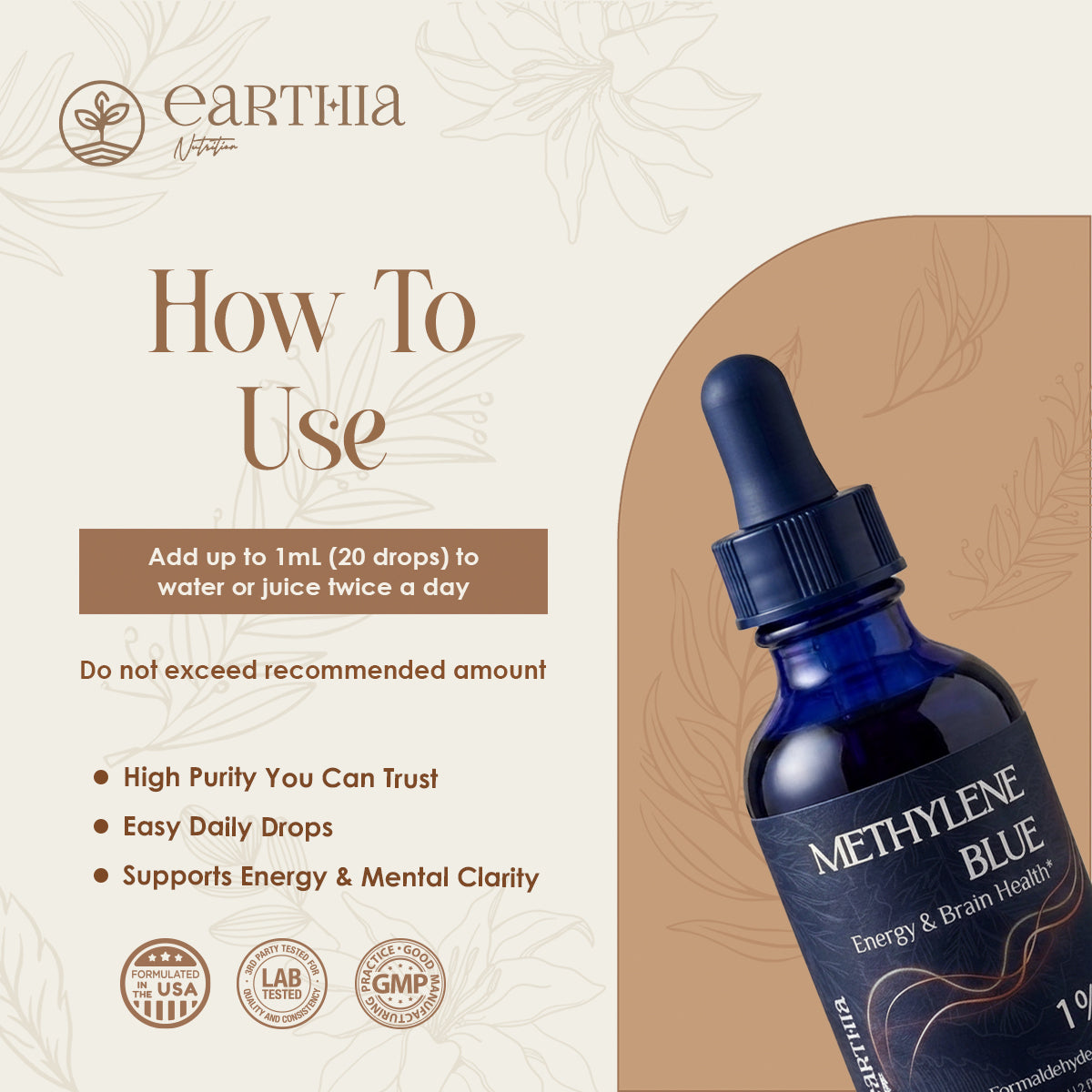 3 Products Bundle – Earthia Methylene Blue